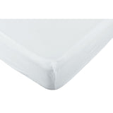 Habitat Pure Cotton 200TC White Fitted Sheet Single