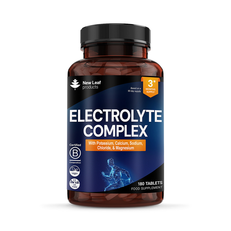 New Leaf Electrolyte Complex tablets 180 count - British product