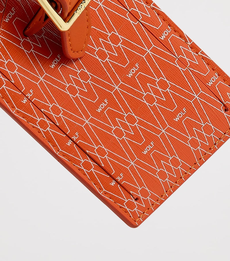 WOLF Vegan Signature luggage tag (British brand)