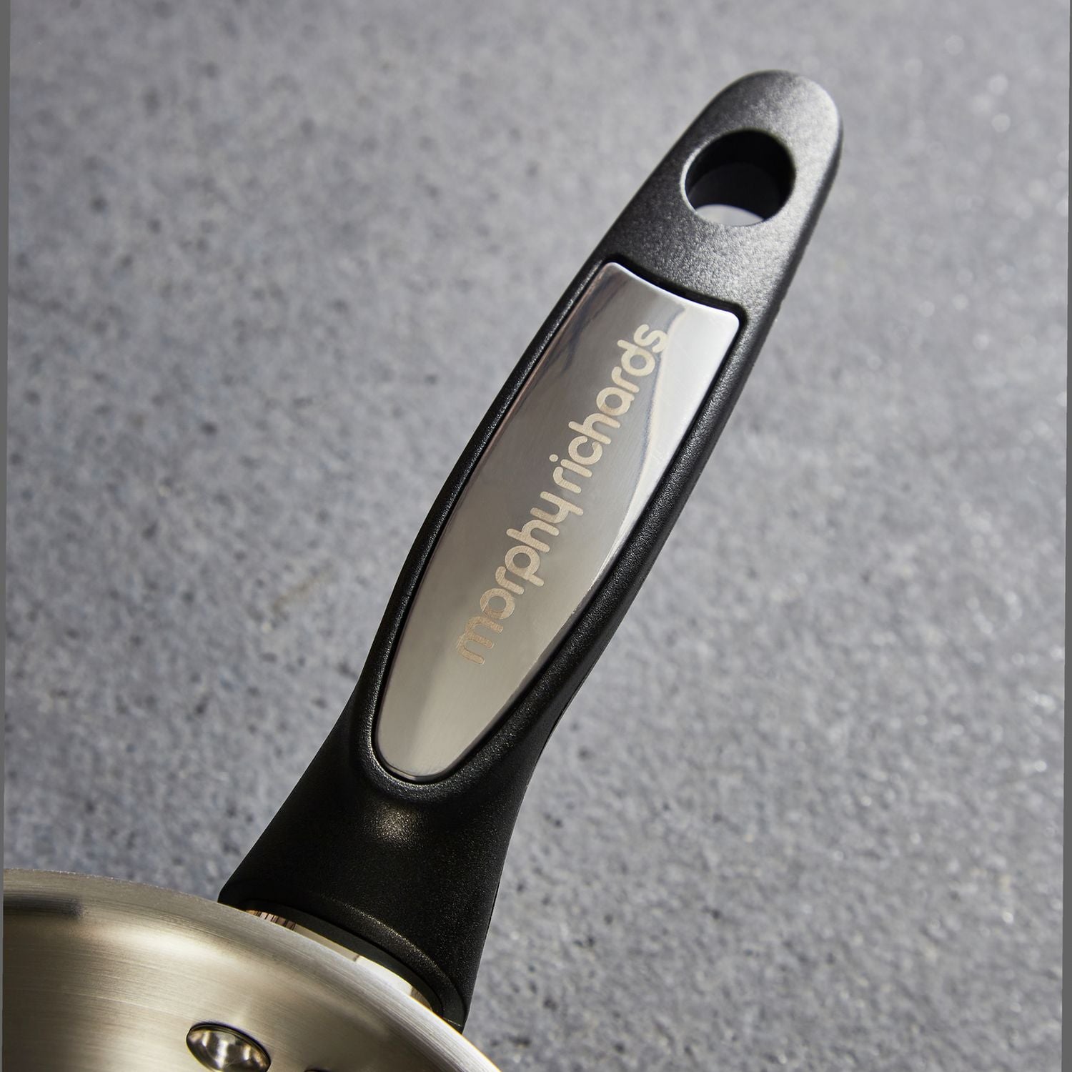 Morphy Richards 5 piece stainless steel pan set - British product