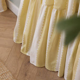 Wylder Birdie Stripe Yellow curtains 117x137cm (British brand)
