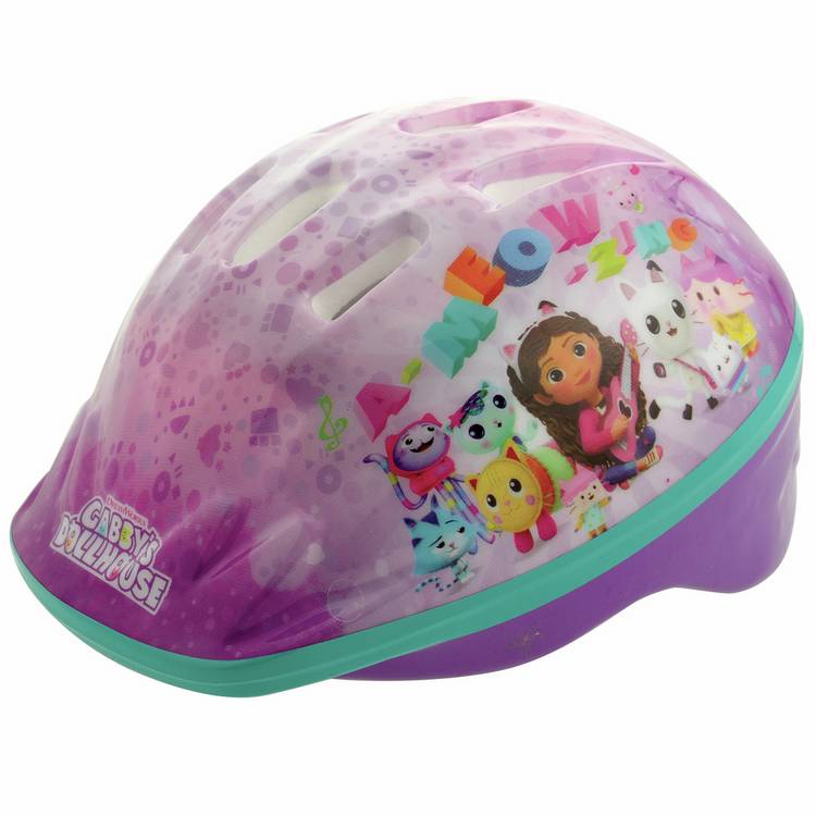 Gabby's Dollhouse Kids Bike Helmet - Multicolour