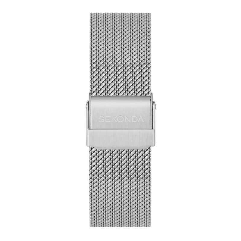 Sekonda Flex Plus smart watch silver mesh band, UK version