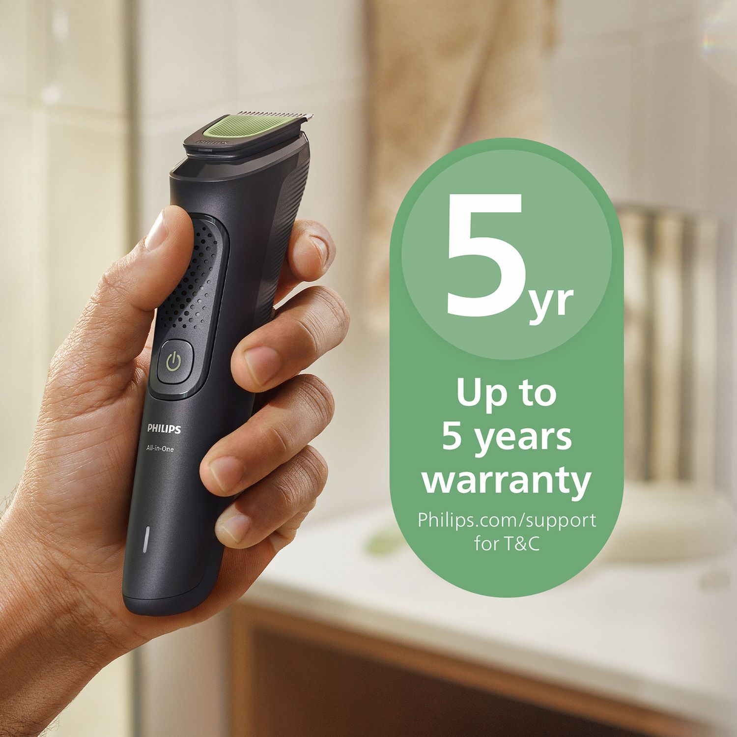 Philips Series 3000 Multigroom 7-in-1 trimmer - British product
