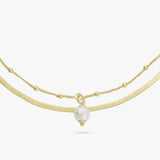 Revere double strand pearl bracelet 20cm, UK version