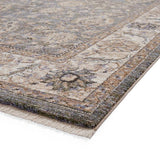 Think Rugs vintage green short pile rug 120x170cm, imported from the UK