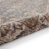 Think Rugs vintage green short pile rug 120x170cm, imported from the UK