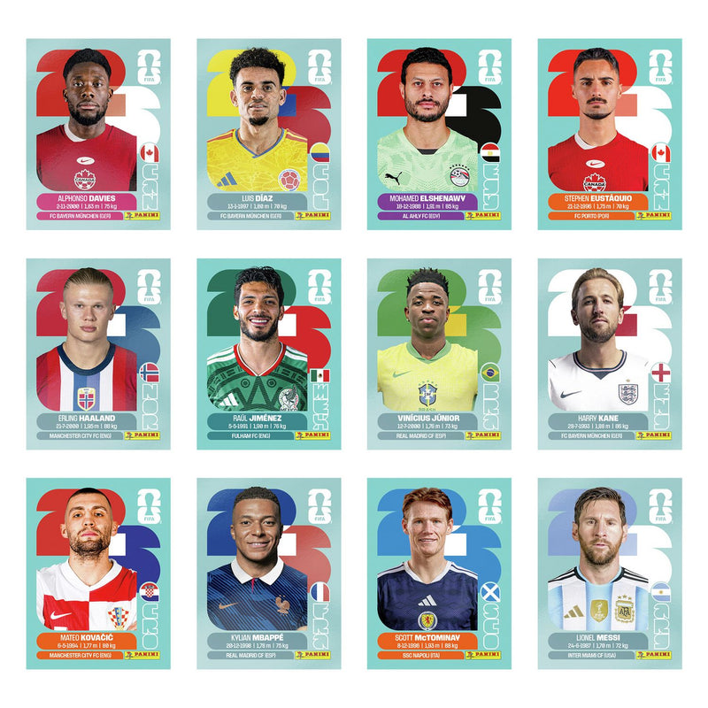 Panini FIFA World Cup 2026 Sticker Box, imported from the UK