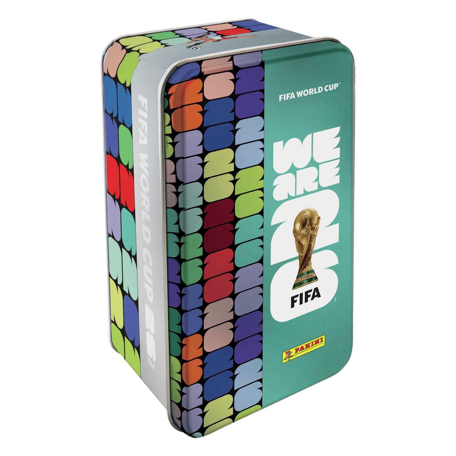Panini FIFA World Cup 2026 sticker tin pack of 16 (British brand)