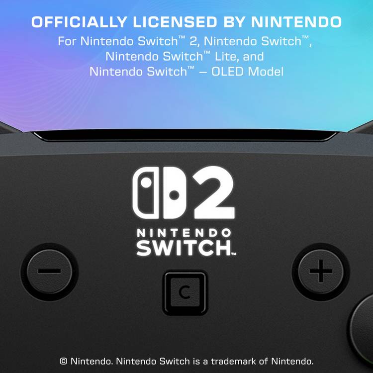 Turtle Beach Afterglow Wave Wireless controller for Nintendo Switch 2, UK version