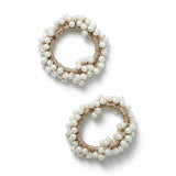 Freedom pearl beaded scrunchie pack of 2, imported from the UK