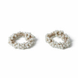 Freedom pearl beaded scrunchie pack of 2, imported from the UK