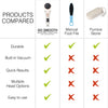 Rio Go Smooth foot file with vacuum action, imported from the UK