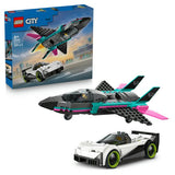 LEGO Jet vs. Car building kit 60489, UK version