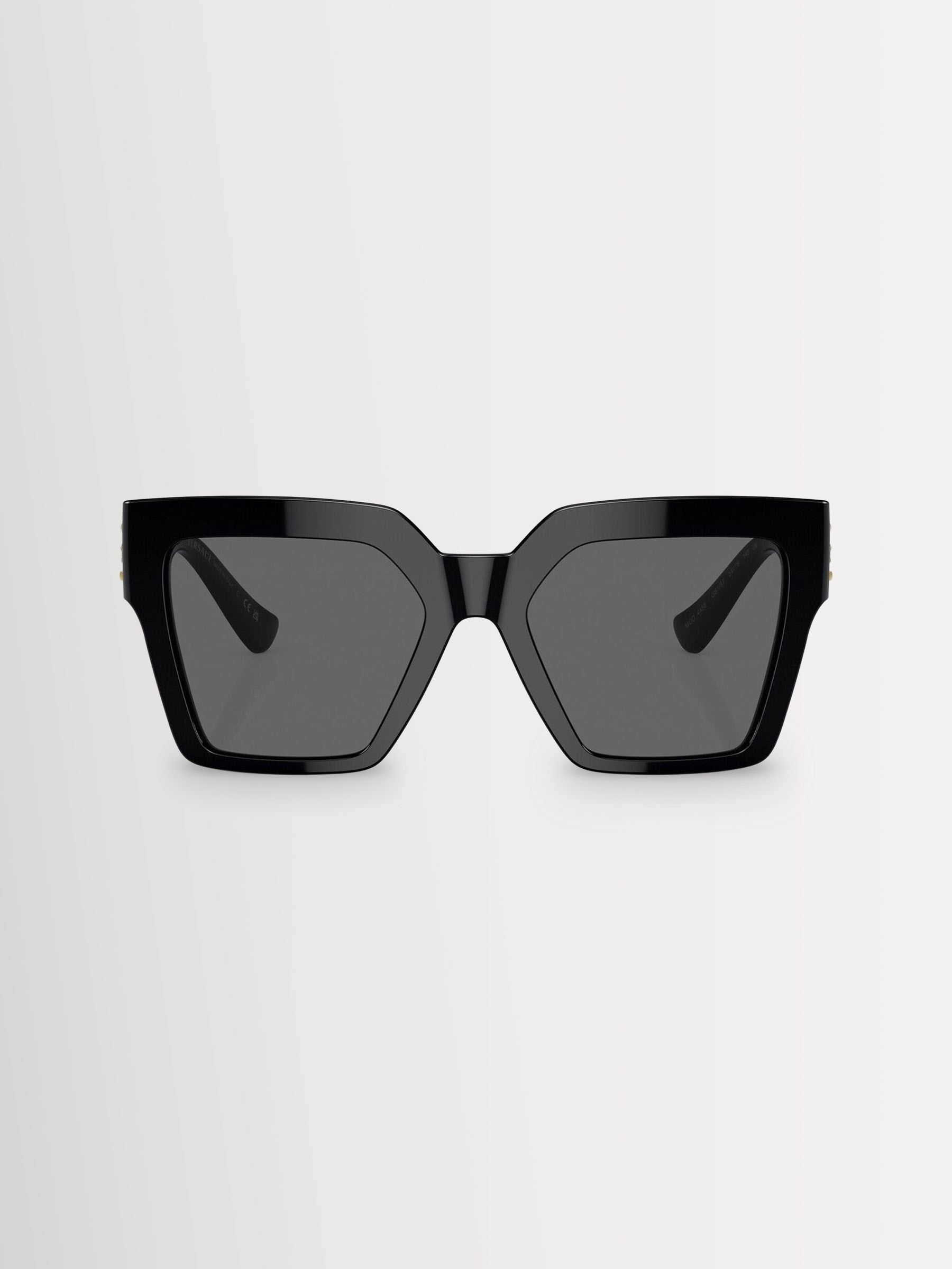 Versace butterfly sunglasses with dark grey lenses, UK version