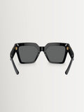 Versace butterfly sunglasses with dark grey lenses, UK version