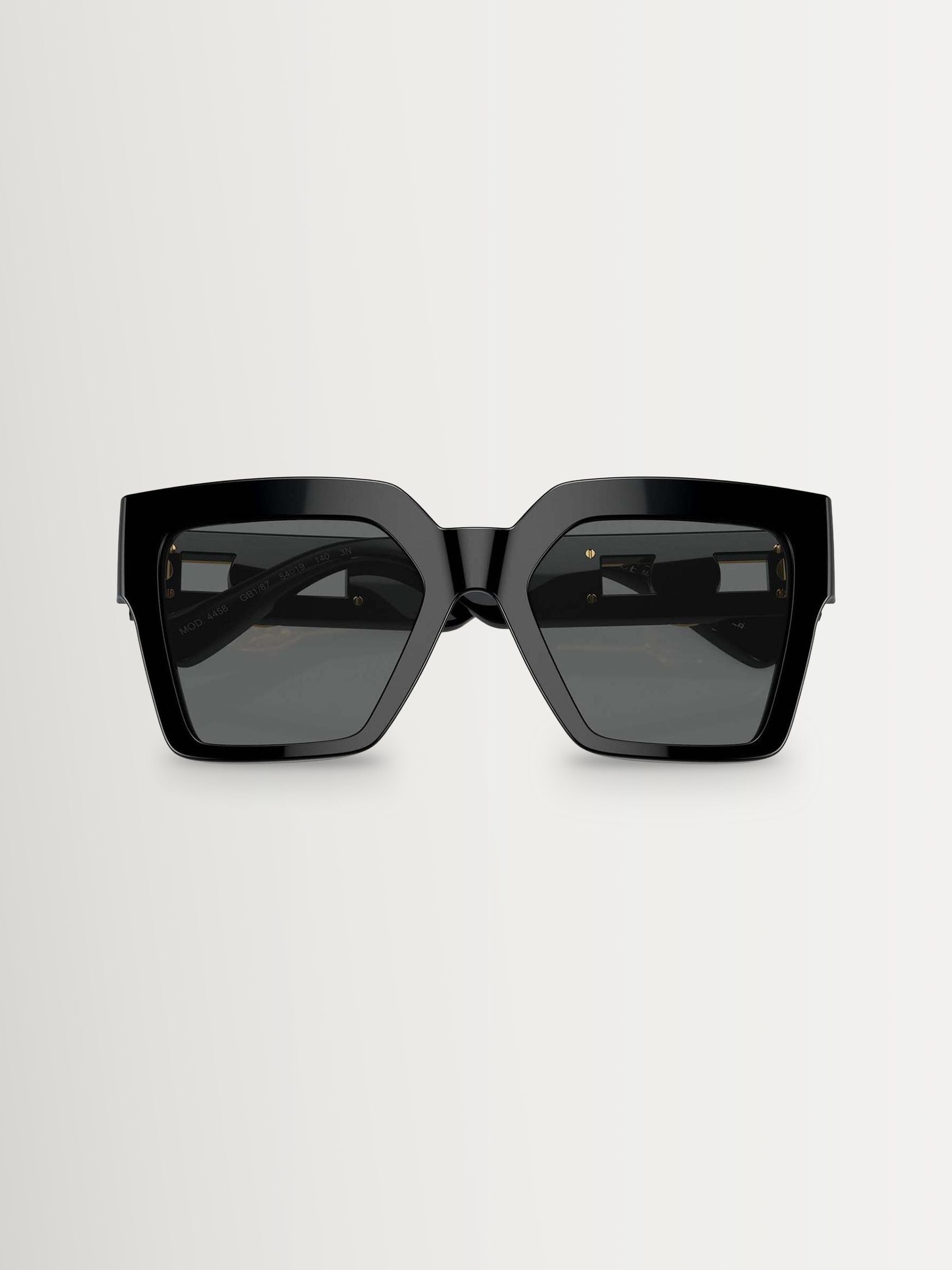 Versace butterfly sunglasses with dark grey lenses, UK version