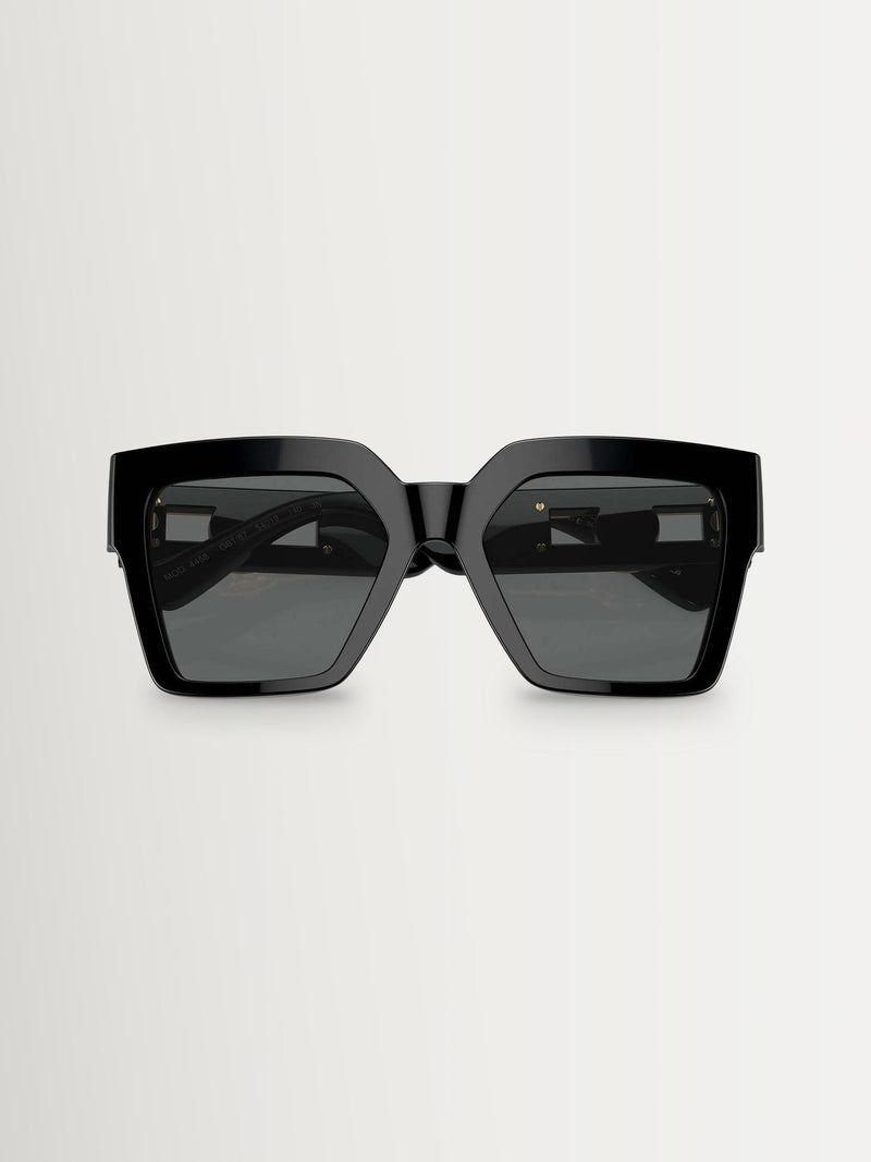 Versace butterfly sunglasses with dark grey lenses, UK version