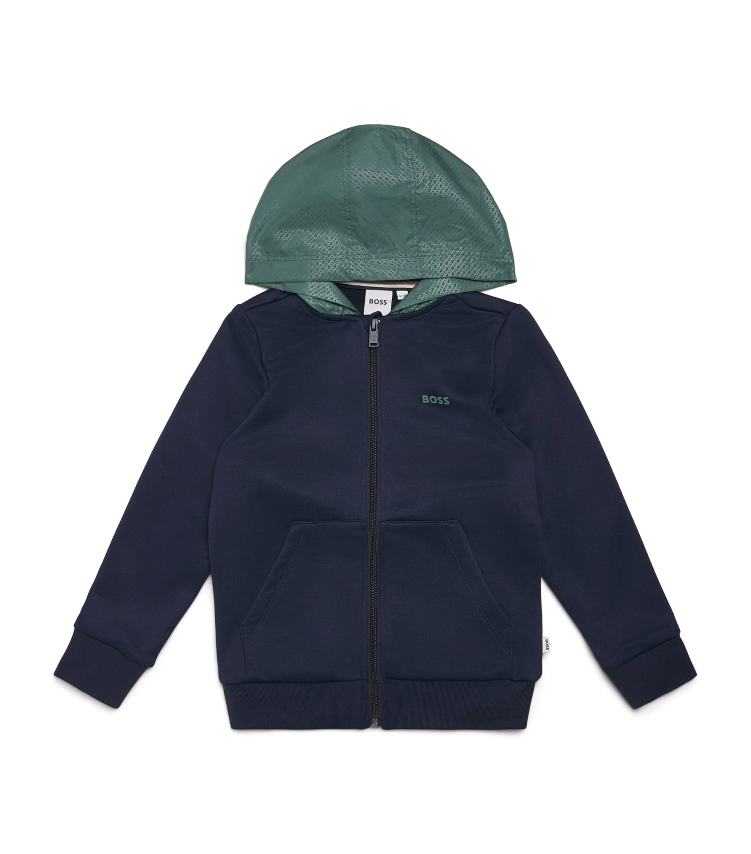 BOSS contrast zip-up hoodie for kids (4-16 years) - British product