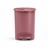 Simplehuman pedal bin blush pink 50L, imported from the UK