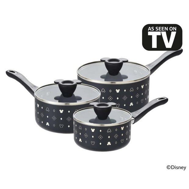 Prestige Disney 3 piece saucepan set - British product