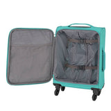 Featherstone cabin suitcase turquoise cabin-size luggage, UK version