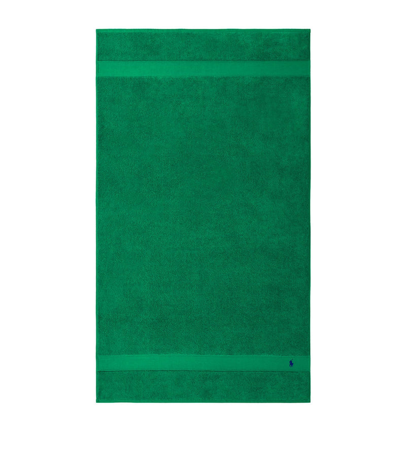 Ralph Lauren Polo Player bath sheet 90x160cm, imported from the UK
