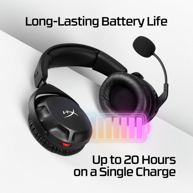HyperX Cloud Stinger 2 wireless gaming headset black, imported from the UK
