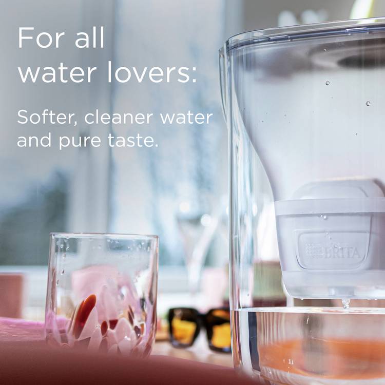 BRITA water filter jug Style Essential 3.6L XL, imported from the UK