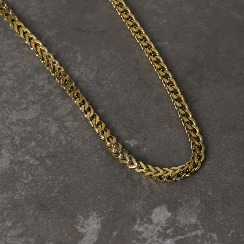 Uncommon Souls gold tone curb chain necklace 20 inch (British brand)