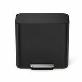 Simplehuman mini recycler pedal bin 15 litre (British brand)