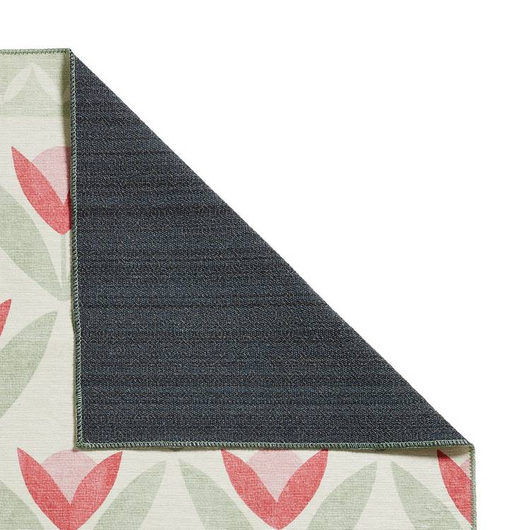 Scion Tulip Trellis blush pink flatweave rug 76x150cm, UK version
