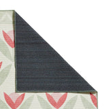 Scion Tulip Trellis blush pink flatweave rug 76x150cm, UK version