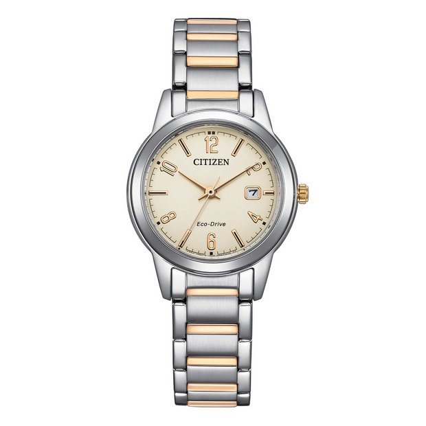 Citizen ladies two-tone cream dial watch 29mm, UK version