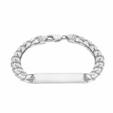 Revere sterling silver curb bracelet 21.5cm, UK version