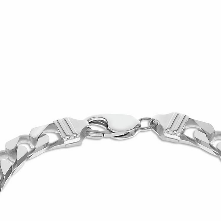 Revere sterling silver curb bracelet 21.5cm, UK version