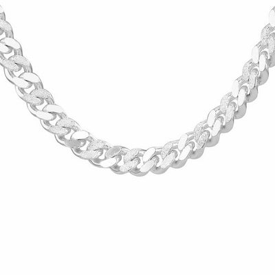 Argos Revere Sterling Silver Stardust Curb Chain 20 Inch- Buy online at McGrocer
