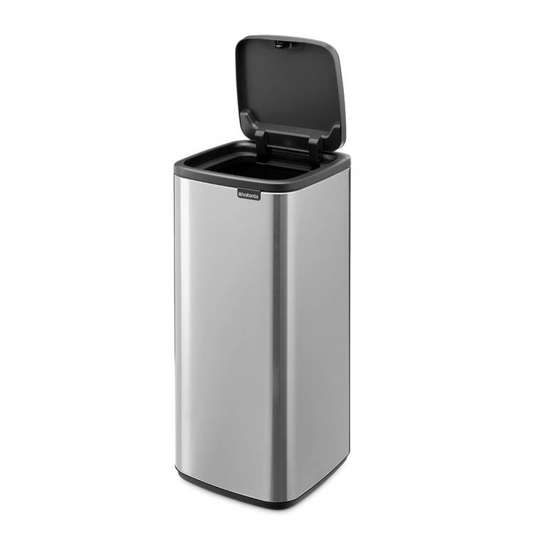 Brabantia Bo 30 litre touch bin matt steel, UK version