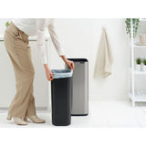 Brabantia Bo 30 litre touch bin matt steel, UK version