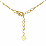 Revere gold plated malachite necklace with adjustable chain, UK version