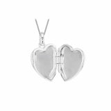 Revere sterling silver heart locket necklace - British product