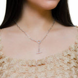 Revere sterling silver paper T-bar necklace chain 41cm - British product