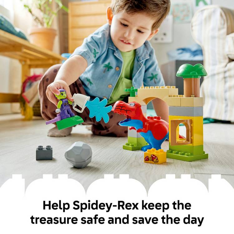 LEGO DUPLO Spidey-Rex building set 25 pieces (British brand)