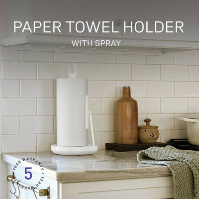 Argos Simplehuman Paper Towel Holder With Spray Pump - White- Buy online at McGrocer