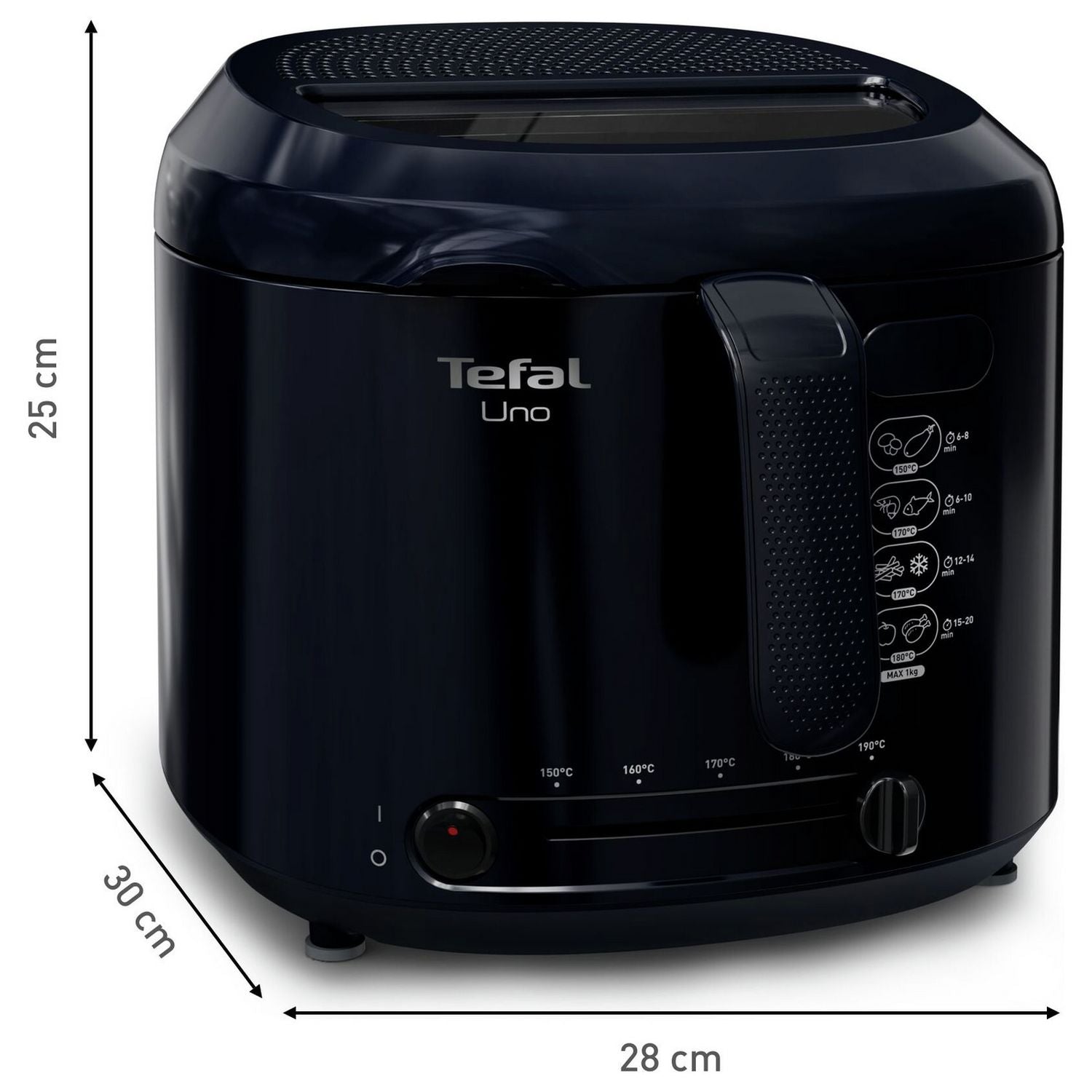 Tefal Uno deep fat fryer 1kg capacity, UK version