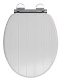 Croydex Portland soft close toilet seat white (British brand)