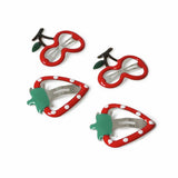 Flitzy Fruit Hair Clips pack of 4, UK version
