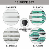 Target Darts Hydro 90% tungsten steel tip darts (British brand)
