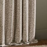 Wylder Grace Leaf Natural curtains 117x137cm - British product
