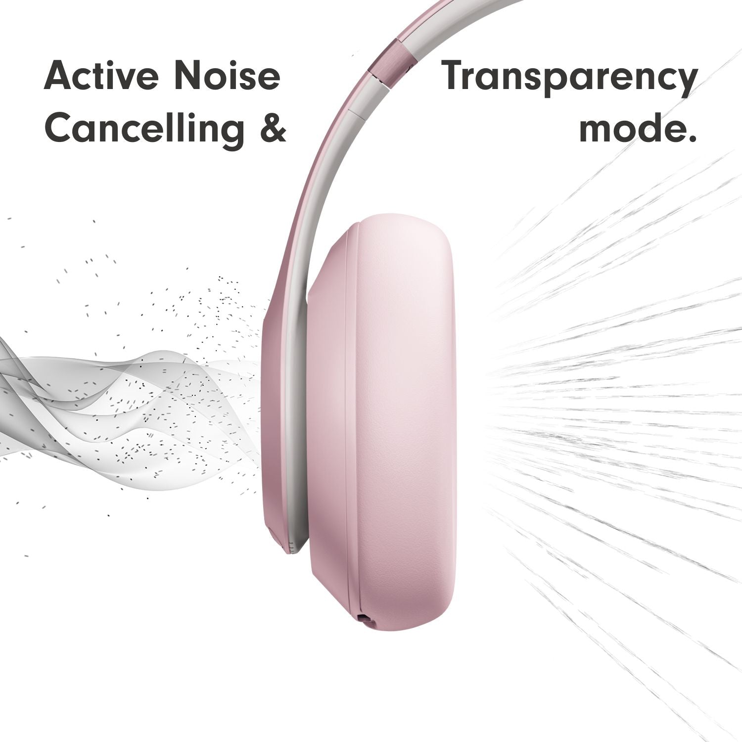 Beats Studio Pro ANC Over-Ear Wireless Headphones - Soft Pink